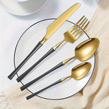 32pcs Elegant Stainless Steel Silverware Set - Polished Cutlery for 8, Versatile for Home, Restaurants & Holidays