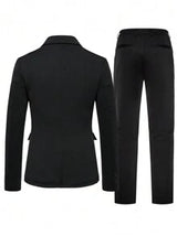 Manfinity Mode Men Single Button Blazer & Pants