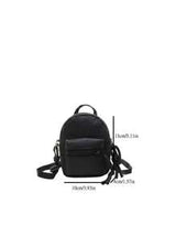 1pc Fashionable Nylon Zipper Closure Children Bag, Korean Version Simple Shoulder Bag Suitable For Daily Use, Unisex