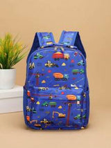 1pc Kids Cartoon Pattern Backpack With Random Printed Design