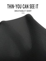 Men's Sports Tank Top Lightweight Casual T-Shirt, Suitable For Fitness & Running