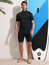 Smooth And Skin-Friendly Short Sleeve Compression RashGuard