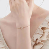 Classic Design Ring interlocki Golden Color Charm Bracelets For Womens 2024 New Fashion Jewelry Party Girl's Exquisite Accessories