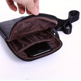 1PC Multi-function Leather Shoulder Messenger Bag Handbag Belt Bag for Men Casual Leisure