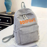 Personalized Embroidered Name Corduroy Backpack, School Bag