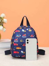 1pc Mini Toddler Unicorn Backpack With Random Printed Pattern
