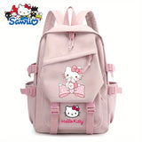 Sanrio Hello Kitty Licensed 1pc Large Capacity Foldable Backpack - Fashionable Dual-Strap School Bag