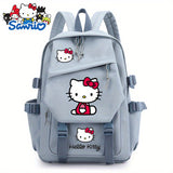Sanrio Hello Kitty Licensed 1pc Large Capacity Foldable Backpack - Fashionable Dual-Strap School Bag