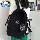 Sanrio Kurumi Fashionable Cute Cartoon School Bag Shoulder Bag Large Capacity Backpack Storage Bag Storage Bag Surprise Gift for Others