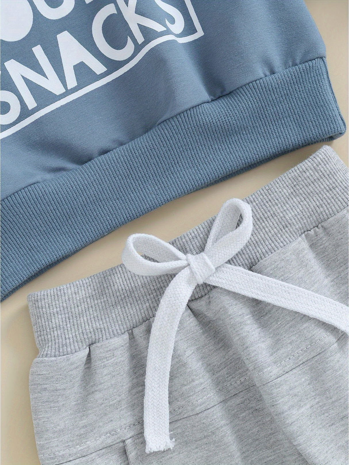 2PCS Toddler Boys' Cozy Long Sleeve Letter Print Sweatshirt and Drawstring Pants Sets - Soft, Breathable, and Comfortable Outfit for Casual Daily Wear - Perfect for Winter and Fall Seasons