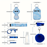 12 Pcs Safety Keychain Set for Women, Self-Defense, Multi-Functional