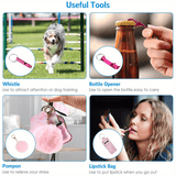 12 Pcs Safety Keychain Set for Women, Self-Defense, Multi-Functional