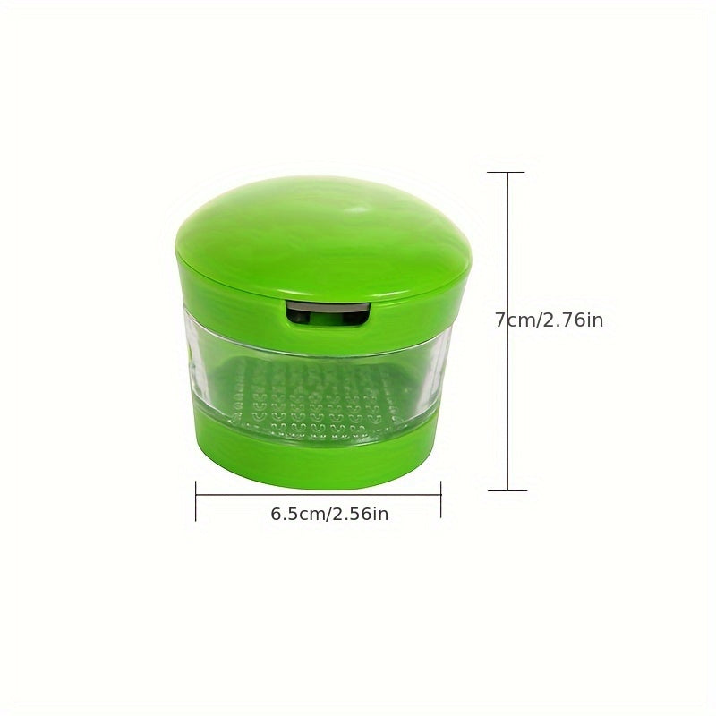 [Manual Garlic Slicer Grater] Multifunctional Garlic Press - Simple Manual Garlic Mincer, Slicer, Grater, Kitchen Tools, Kitchen Gadgets for Restaurant Food