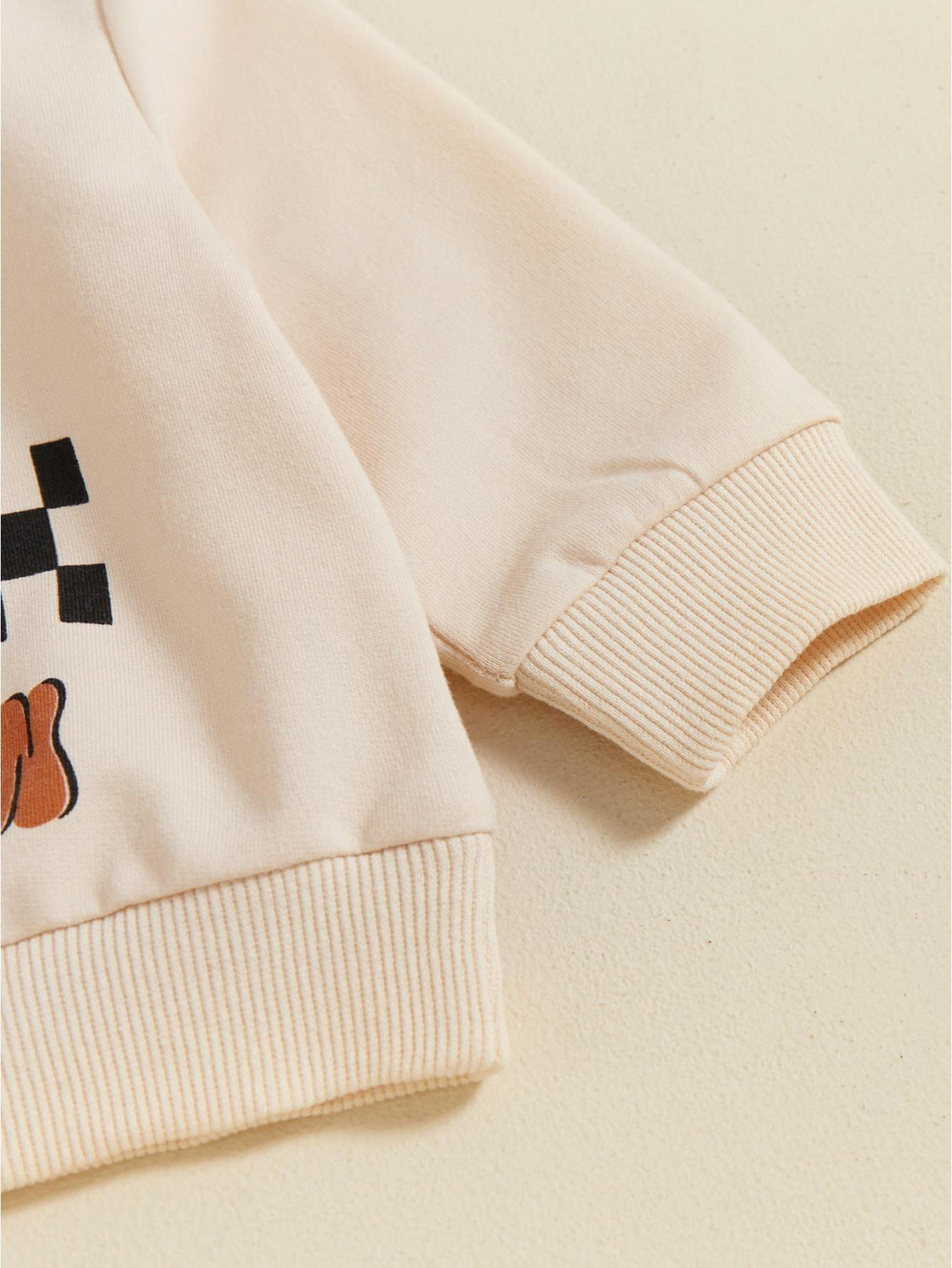 Toddler Boys Halloween Outfits Pumpkin Letter Print Long Sleeve Sweatshirts Checkerboard Long Pants 2Pcs Fall Clothes Set