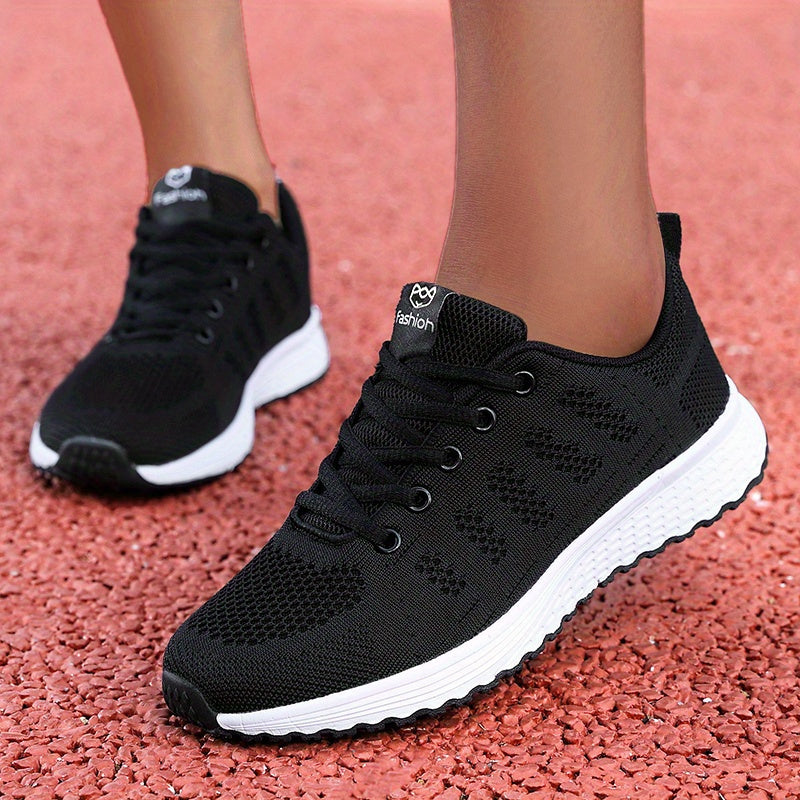 Comfortable Fabric Upper Summer Running Shoes for Women - Lightweight, Stabilizing, and Breathable - Perfect for Jogging, Tennis, and Everyday Wear