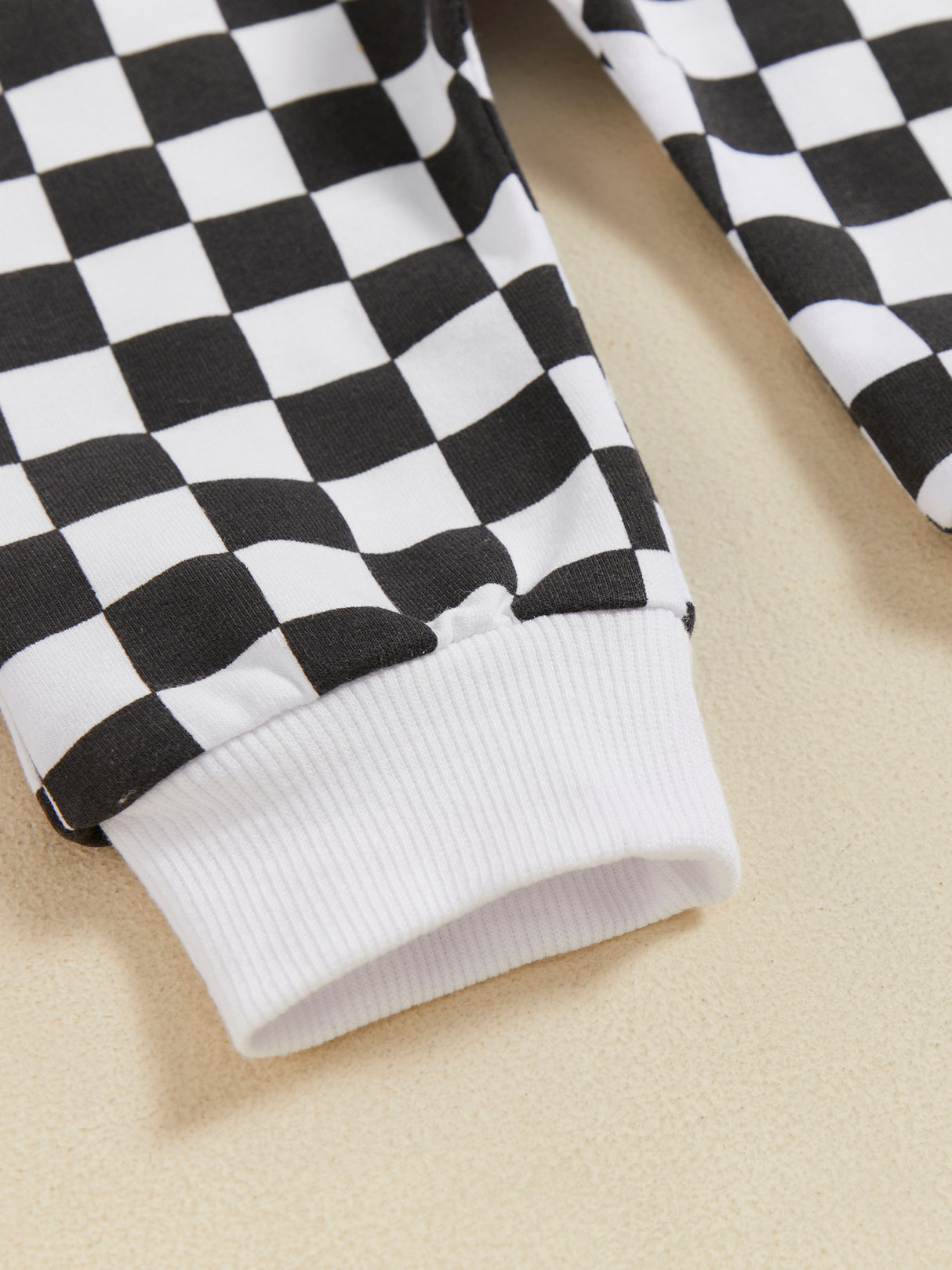 Toddler Boys Halloween Outfits Pumpkin Letter Print Long Sleeve Sweatshirts Checkerboard Long Pants 2Pcs Fall Clothes Set