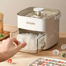 Reusable Non-Electric Ice Trays - Durable, Leak-Proof Silicone Ice Molds For Home Kitchen