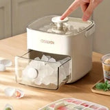 Reusable Non-Electric Ice Trays - Durable, Leak-Proof Silicone Ice Molds For Home Kitchen