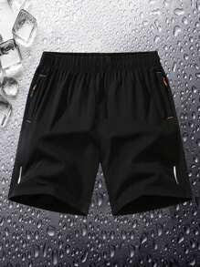 3pcs Men Sports Shorts, Summer Ultra-Lightweight Quick Dry Shorts, Fashion Casual Running Gym Shorts, Beach Shorts