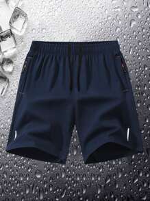 3pcs Men Sports Shorts, Summer Ultra-Lightweight Quick Dry Shorts, Fashion Casual Running Gym Shorts, Beach Shorts