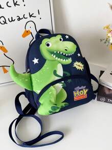 Schoolbag Boy 3-Year-Old Baby Small Backpack Cute Cartoon Dinosaur Boy Small Schoolbag Children's Backpack Return To Campus Backpack