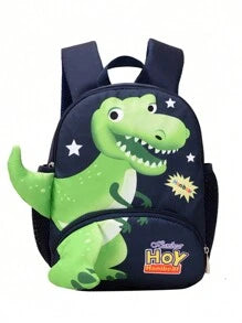 Schoolbag Boy 3-Year-Old Baby Small Backpack Cute Cartoon Dinosaur Boy Small Schoolbag Children's Backpack Return To Campus Backpack