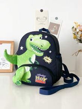 Schoolbag Boy 3-Year-Old Baby Small Backpack Cute Cartoon Dinosaur Boy Small Schoolbag Children's Backpack Return To Campus Backpack