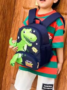 Schoolbag Boy 3-Year-Old Baby Small Backpack Cute Cartoon Dinosaur Boy Small Schoolbag Children's Backpack Return To Campus Backpack