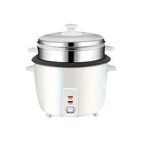 60.87oz Rice Cooker With Steamer - Portable, Compact, and Multi-Functional Food Steamer with Removable Non-Stick Pot, Steam Tray, and Keep Warm Function for Grains, Soups, and More