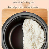60.87oz Rice Cooker With Steamer - Portable, Compact, and Multi-Functional Food Steamer with Removable Non-Stick Pot, Steam Tray, and Keep Warm Function for Grains, Soups, and More