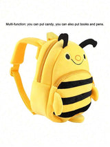 Toddler Backpack Zoo Plush Mini Daypack Animal Cartoon Travel Bag For Baby Girl Boy Bee Bag Backpack