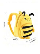 Toddler Backpack Zoo Plush Mini Daypack Animal Cartoon Travel Bag For Baby Girl Boy Bee Bag Backpack