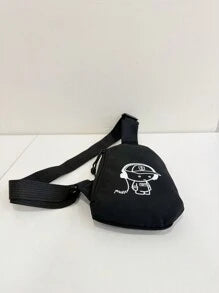 Kids' Fanny Pack, Lightweight Crossbody Bag, Cartoon Chest Bag, Shoulder Bag For Boys & Girls Traveling