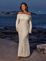 Christmas Dress Vacation Outfits Woman Birthday Dresses For Women Holiday Party Dress Sequin Dress New Year Eve Dress Modest Dress Date Night Dress Glitter Dress Knitted Dress New Year Dress