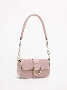 Women's Pink Chic Minimalist Shoulder Bag