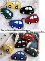 Cute Cartoon Car Shaped Kids' Crossbody Bag Coin Purse, Vehicle Shoulder Bag, Cool Bag For Children