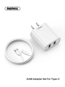 REMAX Remax 18W PD Charger With 2 USB A + 1m PD Type-C Charging Cable Set