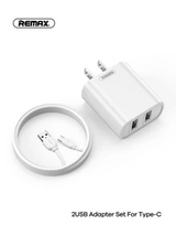REMAX Remax 18W PD Charger With 2 USB A + 1m PD Type-C Charging Cable Set
