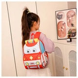 New Small Police Car Bag, Large Capacity Bag 3- 6 Years Old And Travel Small Bag, School Season Gift, Birthday Gift