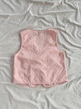Soleia Women's Casual Tie Strap Textured Fabric Tank Top