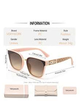 New Geometric Frame Superior Quality Elegant Brand Design Women Fashion Glasses Perfect For Summer