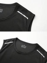 Men's Sleeveless Quick-Dry T-Shirt, Basketball Training Fitness Vest Singlet, Summer