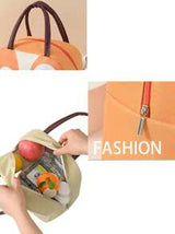 1pc Printed Lunch Bag, Aluminum Foil Insulated Portable Portable Lunch Bag, Waterproof Portable Design, Suitable For School And Office Use - Keep Food Fresh And Delicious, Bento Bags, Tote Bags, Kitchen Picnic Food Storage Bags, Back To School, Outdoor Ca