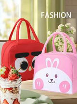 1pc Printed Lunch Bag, Aluminum Foil Insulated Portable Portable Lunch Bag, Waterproof Portable Design, Suitable For School And Office Use - Keep Food Fresh And Delicious, Bento Bags, Tote Bags, Kitchen Picnic Food Storage Bags, Back To School, Outdoor Ca