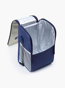 Insulated Lunch Box Bag, Waterproof Thermal Cooler Bag, Lunch Bag For Work, Picnic, Camping, With Ice Pack