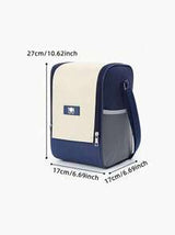 Insulated Lunch Box Bag, Waterproof Thermal Cooler Bag, Lunch Bag For Work, Picnic, Camping, With Ice Pack