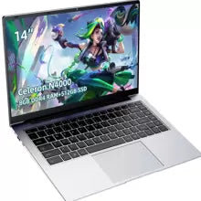 2025 Laptop With Windows 10, 14.1Intel N4000 Quad Core Processor 8GB RAM 128GB 256GB 512GB 1TB Solid State Drive, 15.6-Inch Full HD IPS Display Screen, Long Battery Life, Traditional Laptop Suitable For Business, Office, Student Games