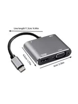 USB3.0 To HDTV Interface VGA Converter, Computer Monitor High-Definition Cable Connection For TV And Projector External Connection For External Graphics Card, Laptop Adapter, Multi-Functional Expansion Device, Docking Station