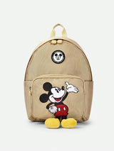 Balabala Kids' Disney Cartoon Backpack – Cute 3D Design With Plush Details, Lightweight & Durable School Bag For Boys & Girls
