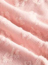 Women's Pink Tank Top & Lace Long Mermaid Skirt Set